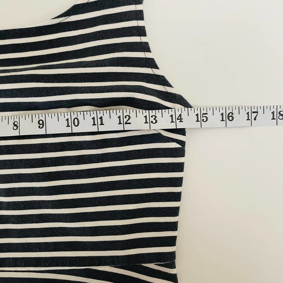 American Eagle Stretch Fit Flare Striped Mini Dress - Picture 6 of 8